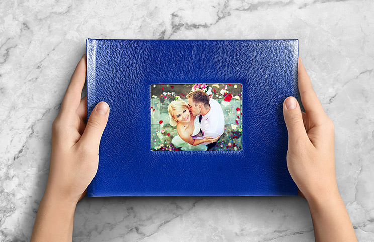 Debossed Leather Photo Books - Preserve Your Best Memories