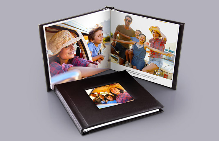 Debossed Leather Photo Books - Preserve Your Best Memories